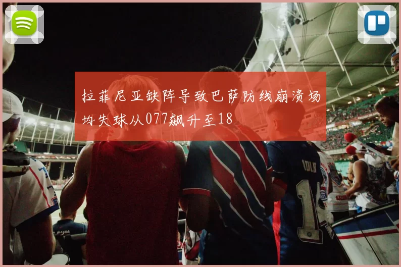 拉菲尼亚缺阵导致巴萨防线崩溃场均失球从077飙升至18